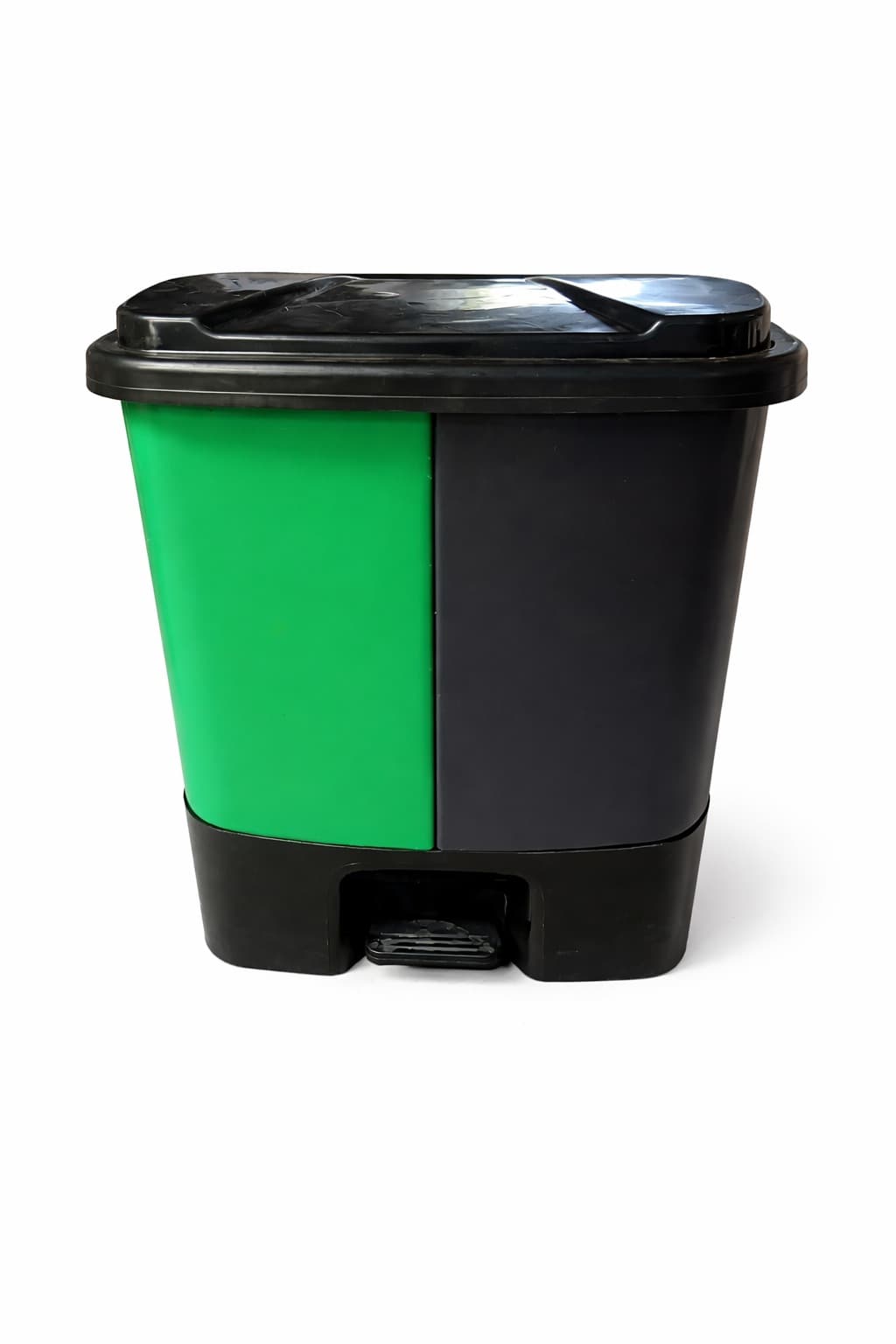 Tacho/cesto de basura doble reciclaje/basura 40 Lts